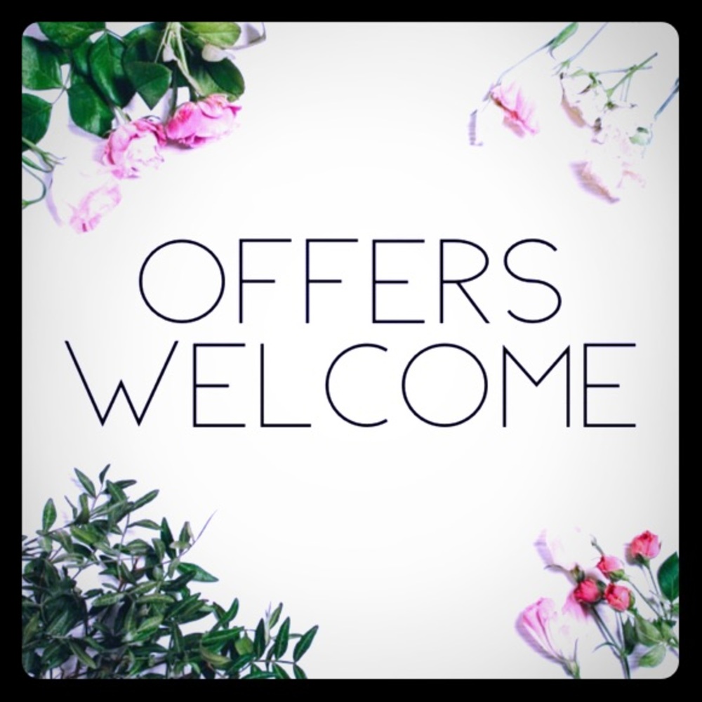💕Offers Welcome!